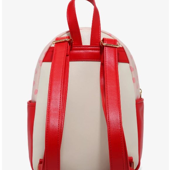 Her Universe Disney Mickey Mouse & Minnie Mouse Hearts Mini Backpack New